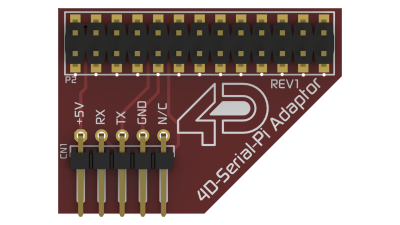 4D Raspberry Adaptör Shield