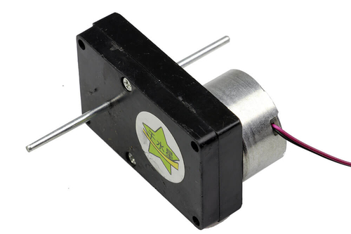 6V Çift Şaftlı Redüktörlü Dc Motor - Dişli Kutulu