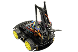 Arduino Robot Kollu 4WD Mobil Araba Kiti - (Demonte Montajsız) - Thumbnail