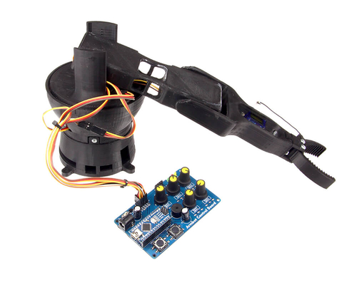 ARMBOT Arduino Akıllı Robot Kol Kiti (Öğrenen Versiyon) - (Montajlı)