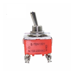 Jsumo - Büyük Boy On-Off Toggle Switch (250VAC 15A 4 Bacak)