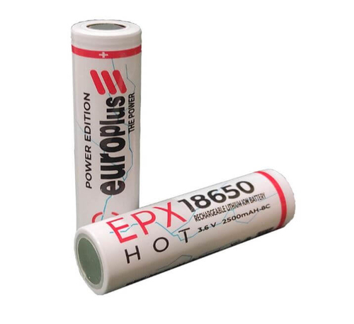 EPX HOT 3.6V 18650 2500mAH Li-Ion Şarjlı Pil