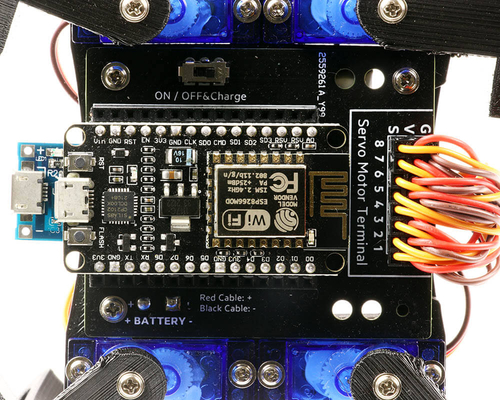 ESP32 Tabanlı Wifi Örümcek Robot Kiti - (Demonte Montajsız)