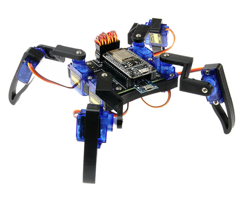 ESP32 Tabanlı Wifi Örümcek Robot Kiti - (Demonte Montajsız)