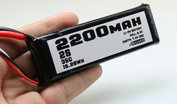 JSumo-7.4V Lipo Batarya 2200mAh 35C - 3S Lipo Pil - Thumbnail