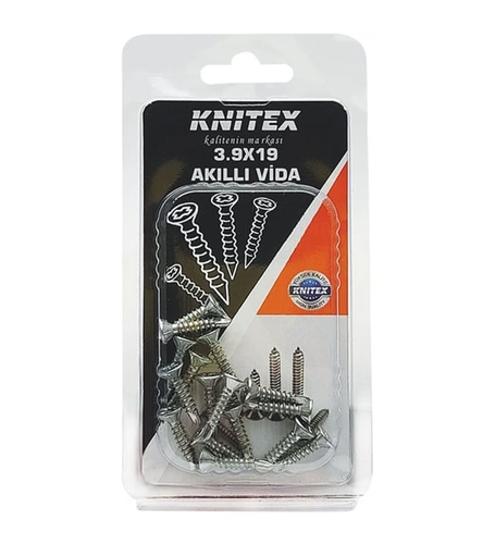 Knitex Akıllı Vida 15Li 3.9X19 KTX2613