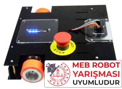 MEB Caretta Robot Kiti - Caretta Yumurta Toplama Robotu (Alüminyum Gövde - Demonte Montajsız)