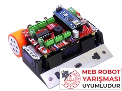 Jsumo - REM Mini Sumo Robot Kiti - Rokart (Demonte Montajsız)