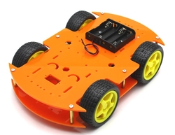  - ROBOMOD 4WD Mobil Robot Kiti - Turuncu